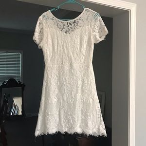 Size medium white dress